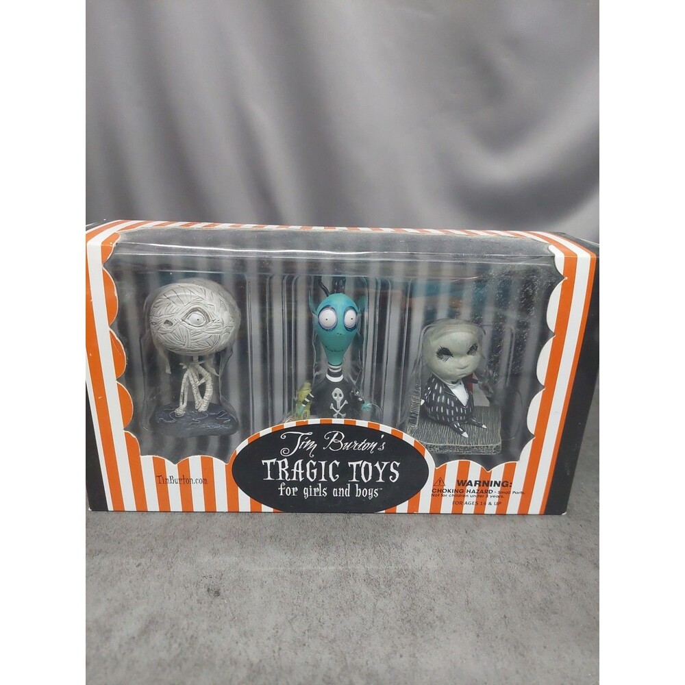 Tim Burtons Tragic Toys For Girls And Boys IOB
